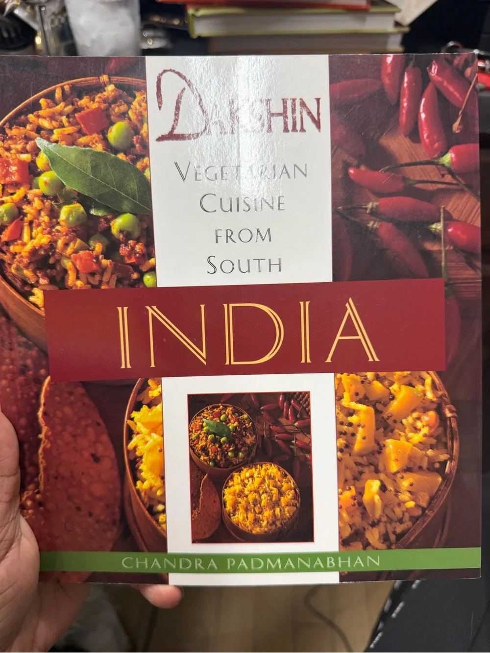 Dakshin: Vegetarian Cuisine from South India by Chandra Padmanabhan Hardcover Co